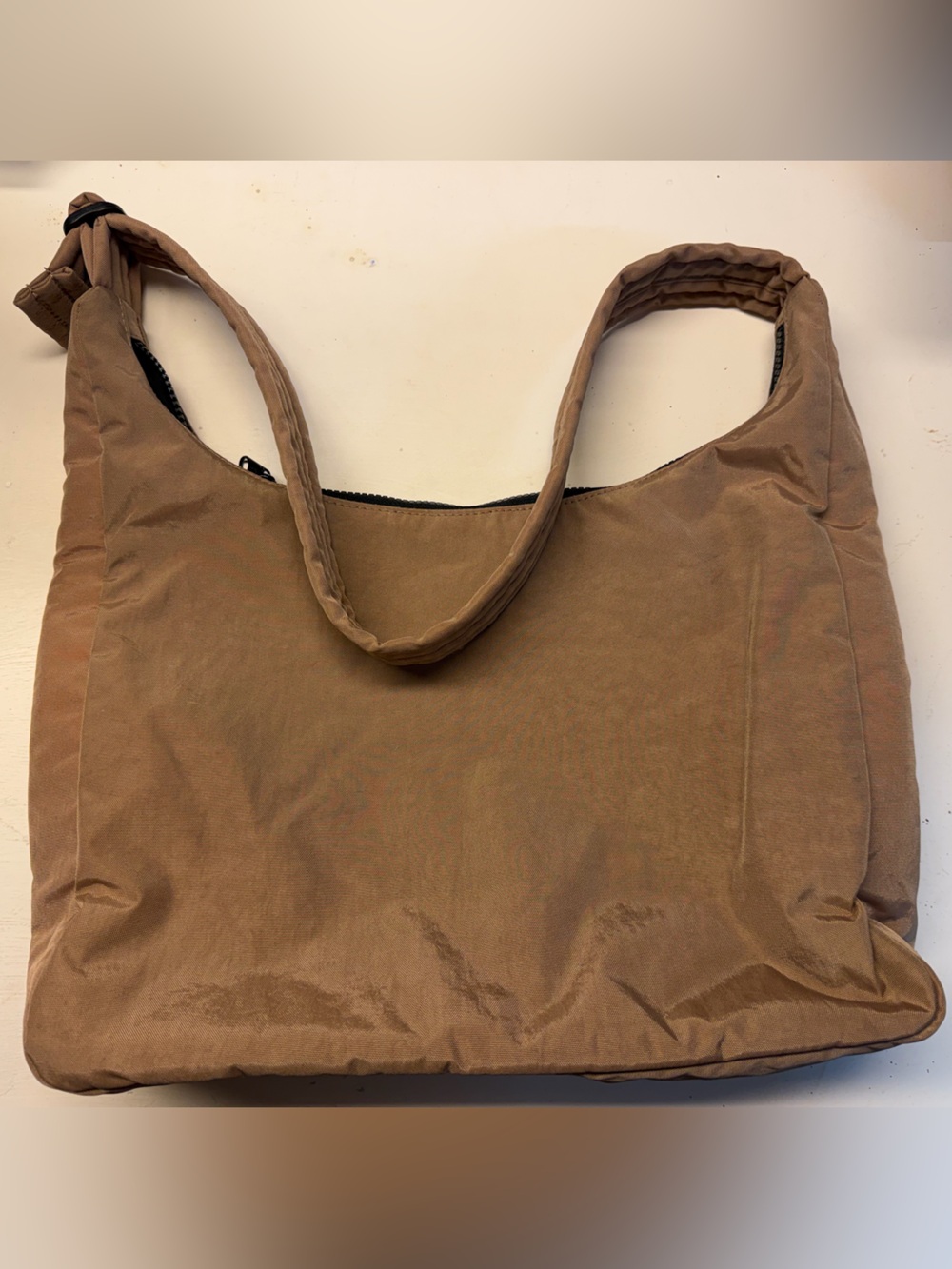 BAGGU nylon shoulder bag in cocoa